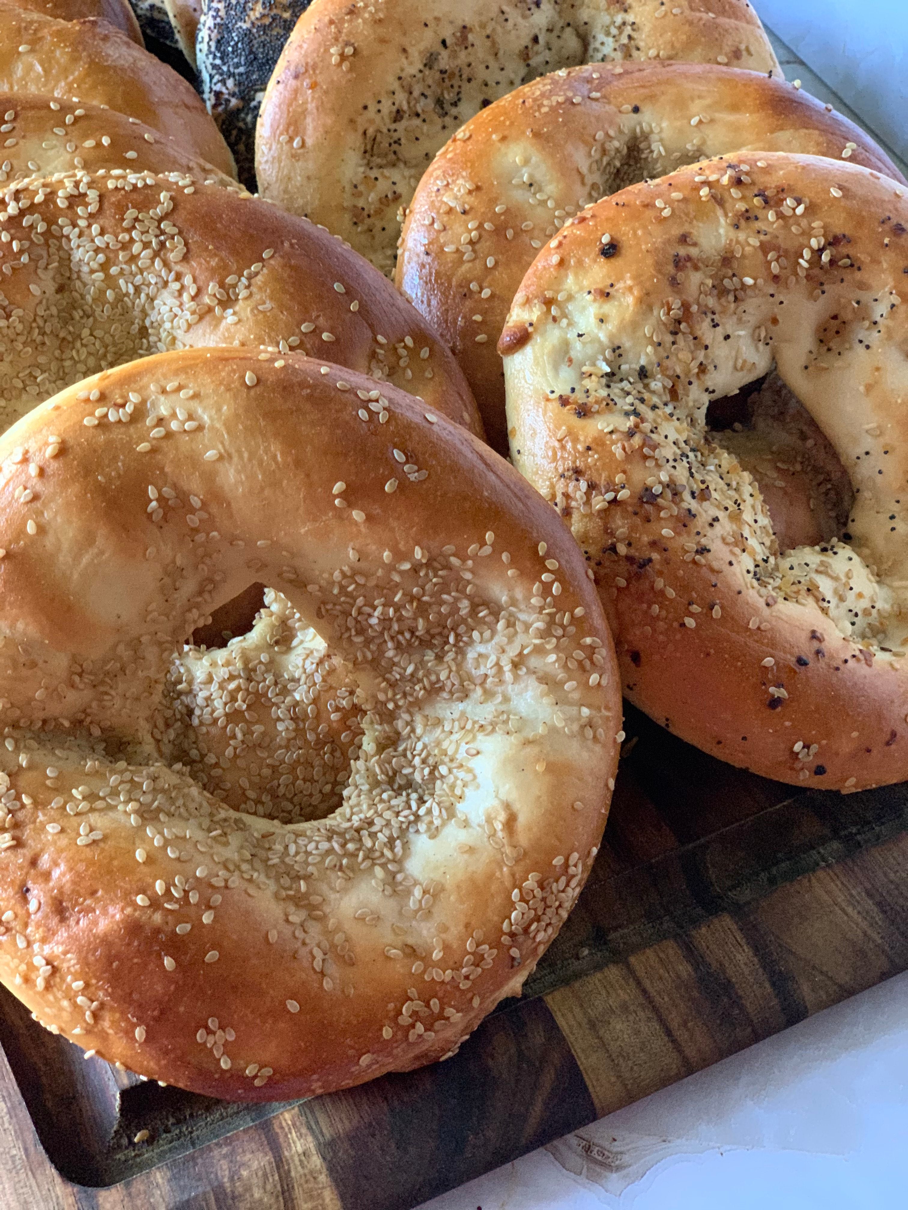 Flat Bagels NY Style Kosher Delivered to your door. Great NY Gift.