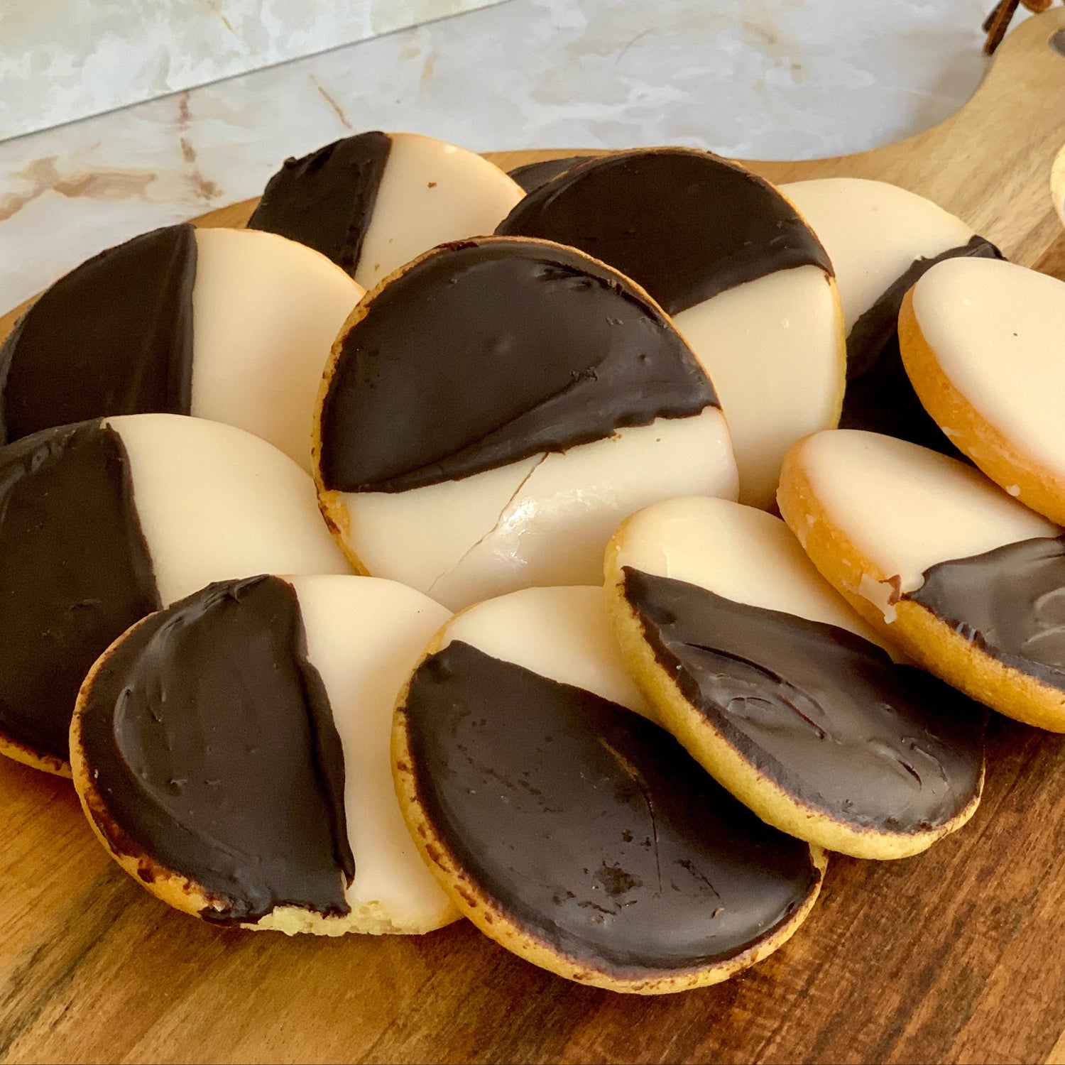Classic Black & White Cookies