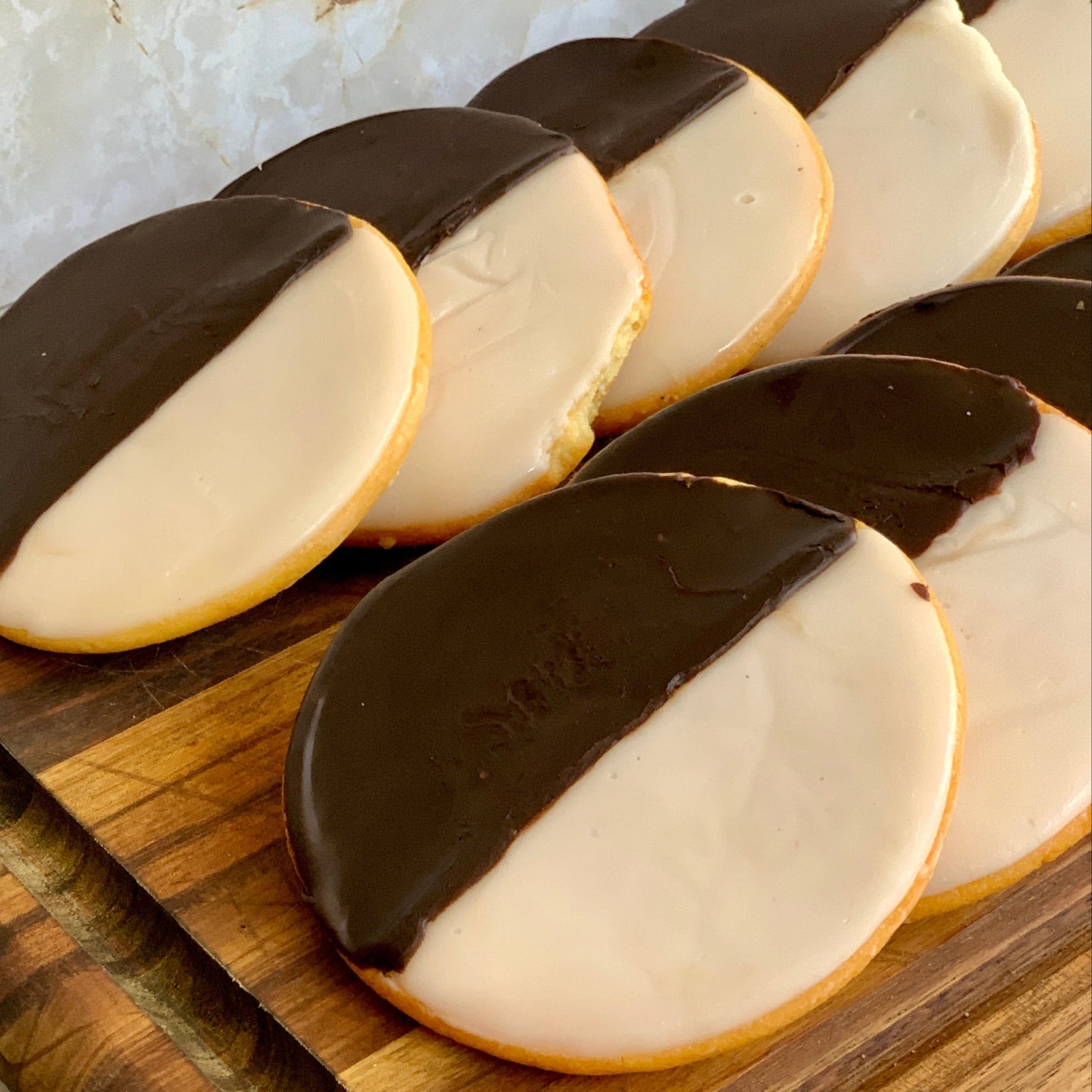 Classic Black & White Cookies