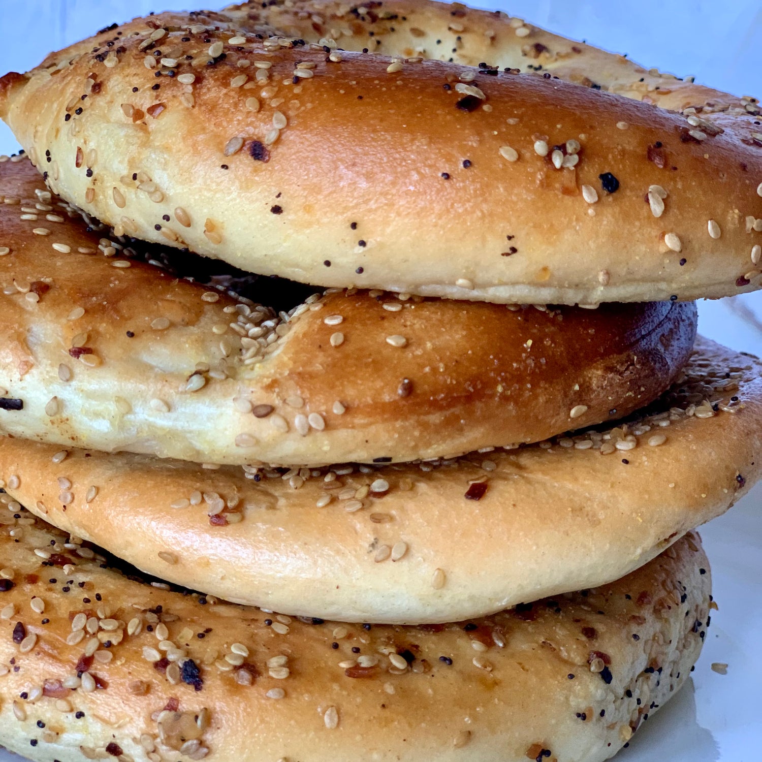 Flat New York-Style Bagels