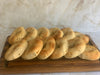 36 Onion Flavored  NY Style Bialys (3 Dozen) For the Real New Yorker!