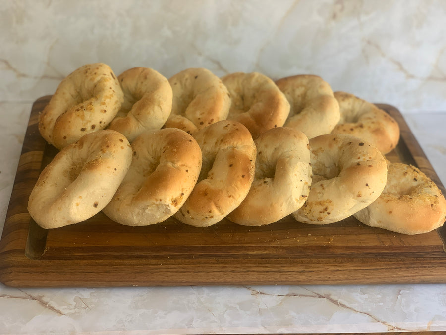 48 Onion Flavored Bialys (4 Dozen) For the Real New Yorker!
