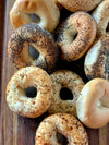 24 Kosher New York Mini Bagels (2 Dozen)